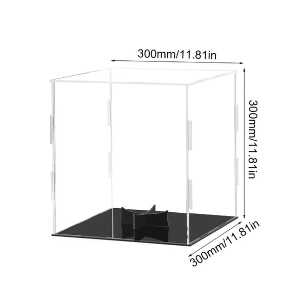Basketball Display Case Klar Akryl Glasterning Saml Bordpladeboks