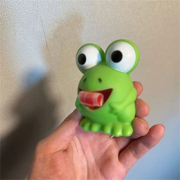 Rolig tunga ut Dino/Grodor Leksak Julleksak Stresslindring för barn Frog