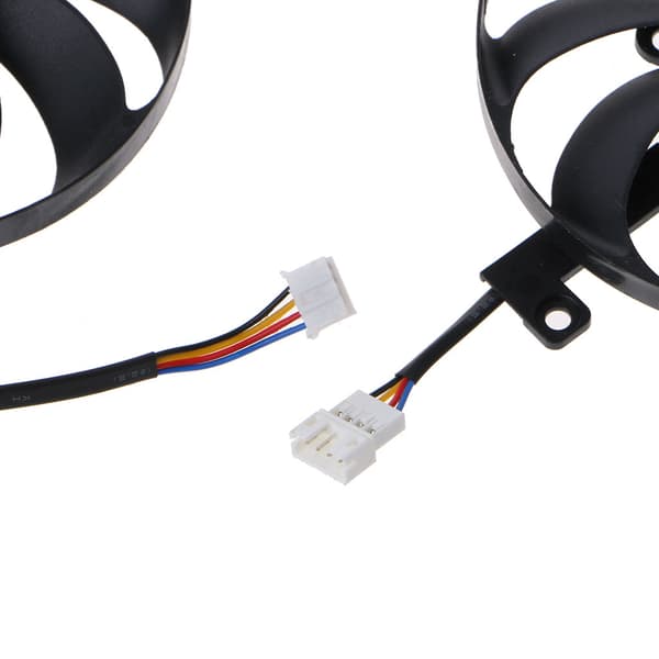 3 stk. 88MM VGA grafikkort køleventilator 7Pin 12V 0.5A til ROG STRIX RTX 2080