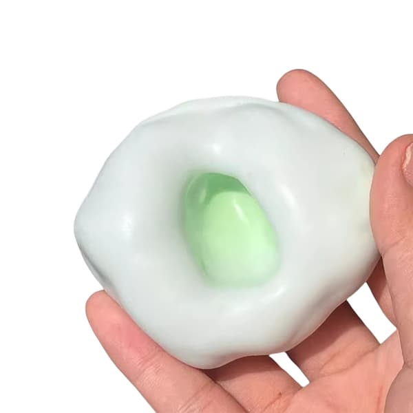 Klemme Kattepoter Dekompression Legetøj Sjov Stressaflaster Elastisk Æltbart Legetøj Lime green