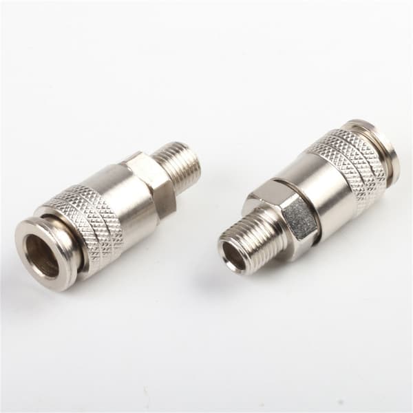 Pneumatisk adapter G1/4 extern gänga snabb installation för luftverktygssystem