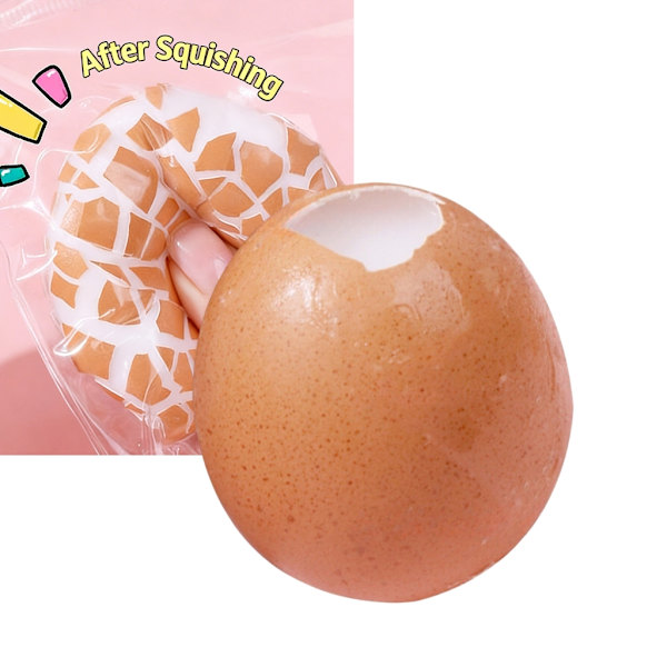 Simulering Egg Stressball Klemmeleke Elastisk Sensorisk Utvikling Klemmeleke 2