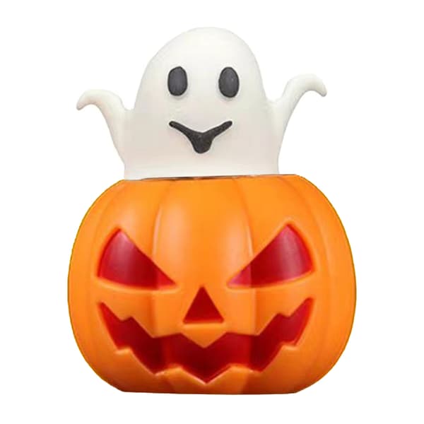 TPR Græskar, der springer ud, spøgelse Halloween Squeeze Græskar Fidget Legetøj til Autisme