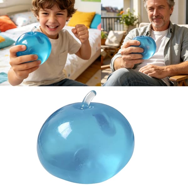 Æbler Stressaflastende Klemmelegetøj Holdbart Sikkert Materiale Bærbar Gadget Blue 1PCS