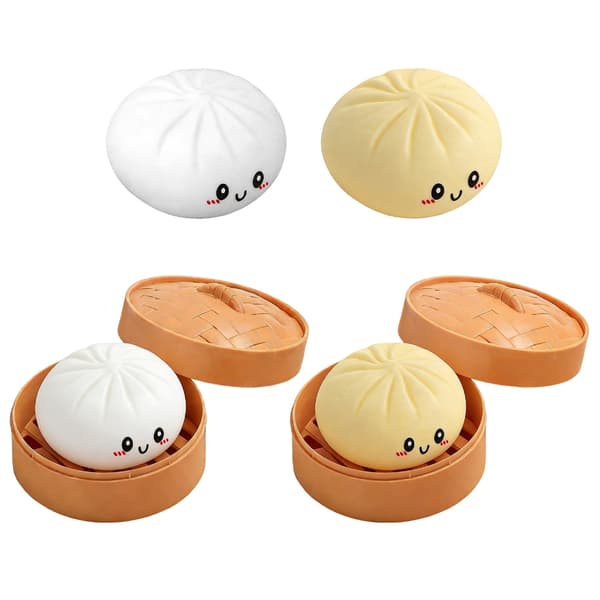Dumpling Squeeze Dough Ball with Steamer Continuous Kneading Squeezing Action White