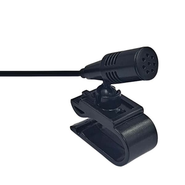 Støyreduserende bilmikrofon 3,5 mm klipsplugg mikrofon mini med ledning