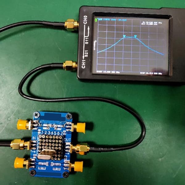 NanoVNA Testboard Kit Vector Analyzer Web Test Board VNA Demo Sæt Høj Nøjagtighed