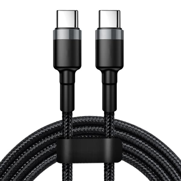 Hög Effekt 120W 10A Typ C Laddningskabel för Typ C Säkerställer Snabb Laddning