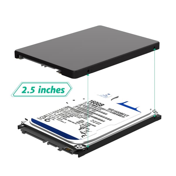 M.2 NGFF Msata SSD-er til SATA3.0 2,5-tommers adapter Harddisk kabinett