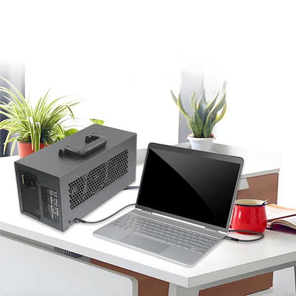 Ekstern PCIe-grafikkortudvidelsesdock til bærbare computere 4 USB4 40 Gbps PD3-opladning