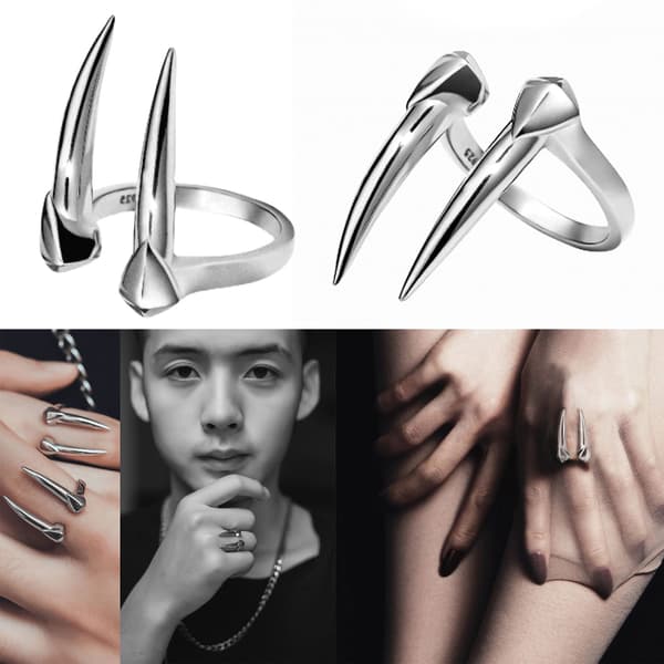 Beast Ringe Til Kvinder Mænd Par Bedste Ven BFF Influencere Must-have
