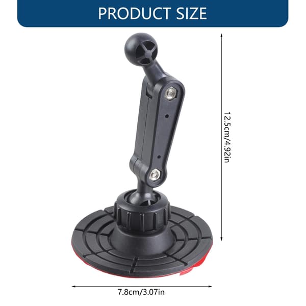 Selvklebende base 17 mm kuleledd Universal biltelefonholder kulefeste tilbehør