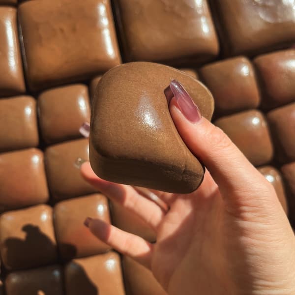 Mini Toast Klemmeleke for Sensorisk Stresslindring Leke Stressball Barn Voksen E
