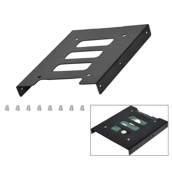 2,5\" til 3,5'' Drive Bay Brakett for stasjonær PC HDD SSD Bay Adapter Holder