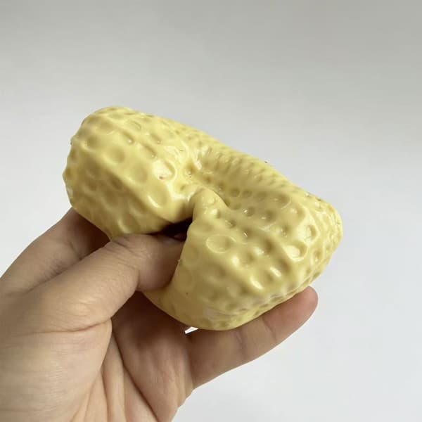 Peanøtt-kitt-leke for sensorisk lek og kunstneriske prosjekter 3 pcs