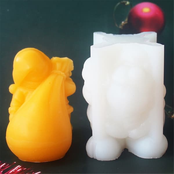 Silikone julemandsforme til juletema-dessert og klemmelegetøj