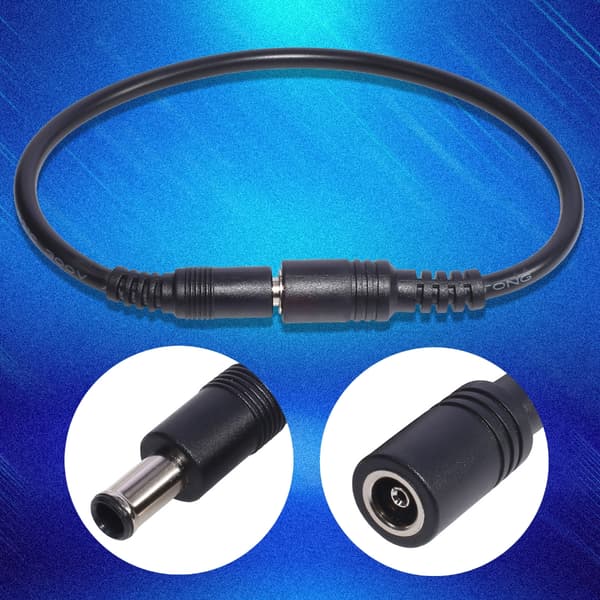 30 cm 6,5x4,4 mm DC-kontakt strömkabel för bärbar datoradapter laddarkabel