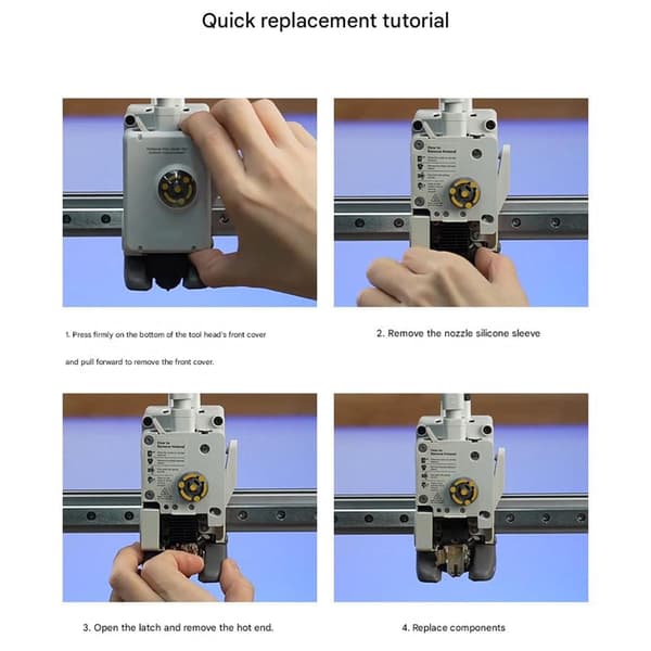 Profesjonell Hotend Varmeenhet For P2S 3D-printer Termisk Styring