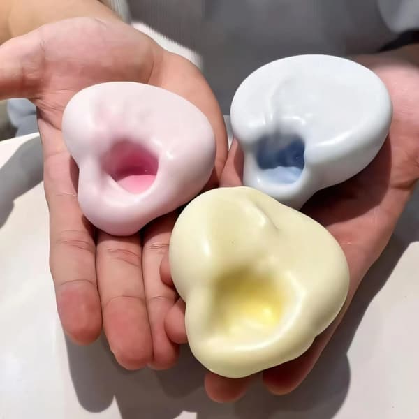 Stressbold Squishied Legetøj Strækbart Fidgety Legetøj Squishied Klemmebold Gave 6