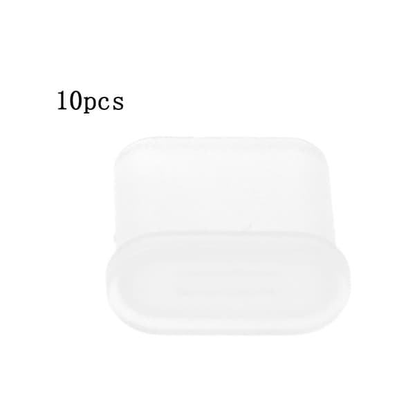 10 stycken hållbara dammskydd för USB Type-C hankontakt