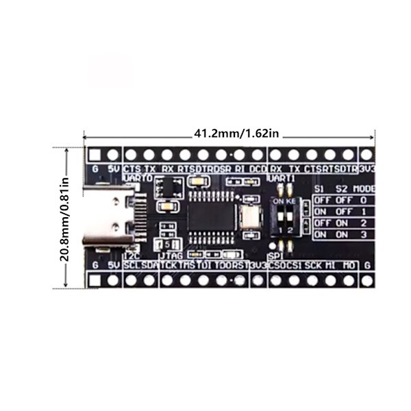 CH347T Effektive USB til Seriell Modulomformere for Dataoverføringsprosjekter