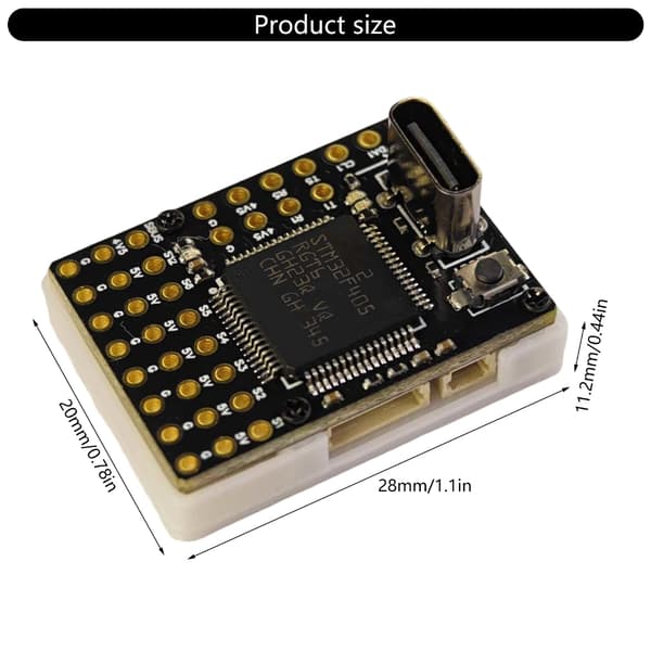 Mini flygekontroller for fastvingede fly F4 Wing Mini MK1 for droner og fly