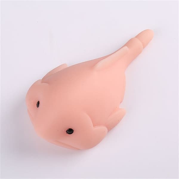 Chubby Sensorisk Leksak Ångestlindring Fisk Gadget Kompakt Design Barn Vuxna