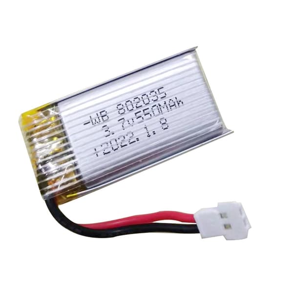 3,7V 550mAh batteri 802035 litiumbatteri for flymodell tilbehør