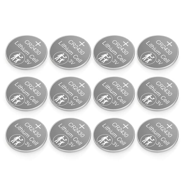 CR2430 3V Knapcellebatteri 285mAh Multipurpose til Ure Alarmer Elektronik