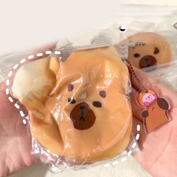 Stretch Capybara Fidgets Leksak Stressavlastande Leksak Barnpresent 4CM
