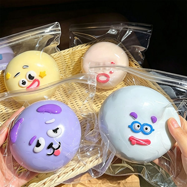 Soft Expression Squeeze Ball Stressaflaster Perfekt Gave Til Alle Aldre A