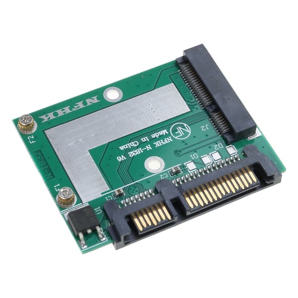 mSATA til 2,5-tommers SATA3 6 Gbps SSD-adapterkonverteringskort Mini PCIE SSD-adapter