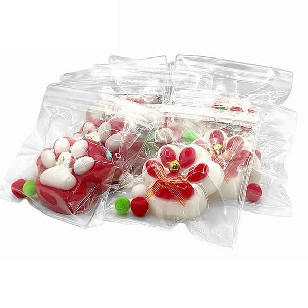 Mjuk plastcement Katttassar Leksakstillbehör för julstresslindring Elder