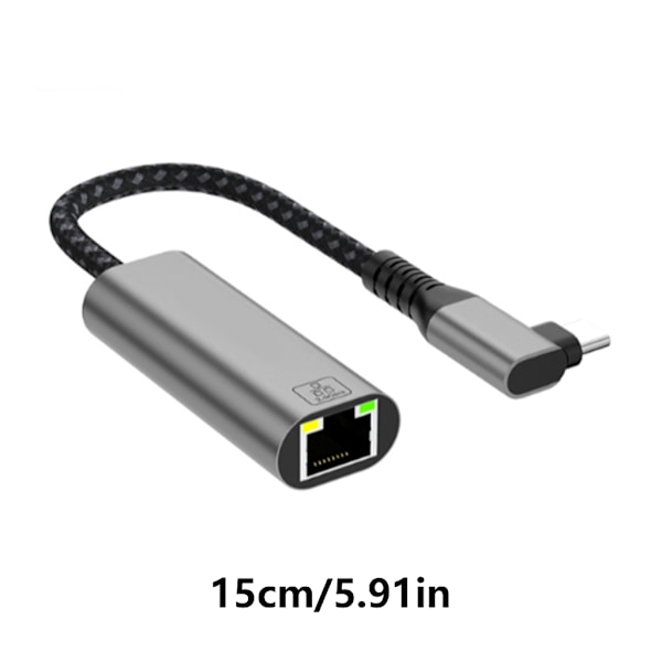 USB 3.0 till Ethernet-adapter USB Typ C till RJ45 Ethernet-adapterkabel