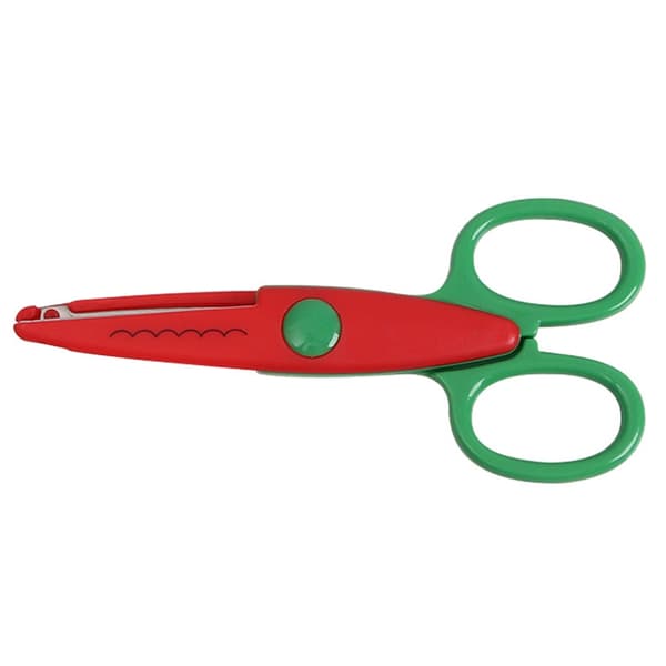 6 stk. barnesikkerhetssakser Ergonomisk grep Hobbysakser for scrapbooking