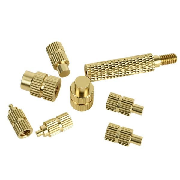 Profesjonelle metallinnsatssett med gjenger, smeltemutter 2mm-8mm