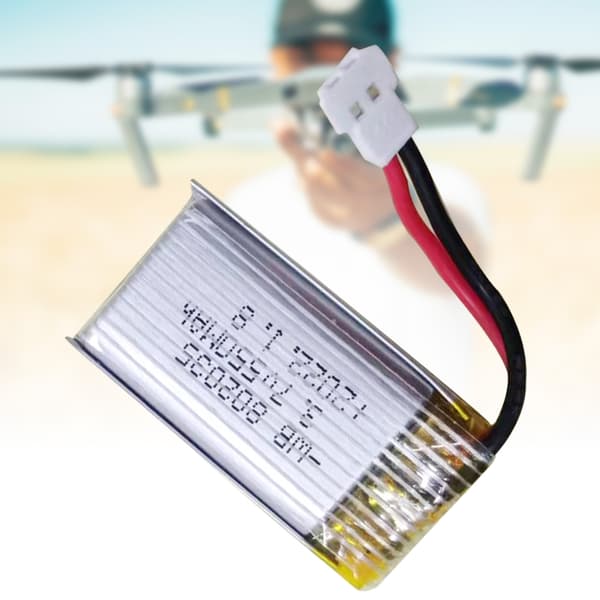 3,7V 550mAh batteri 802035 litiumbatteri for flymodell tilbehør
