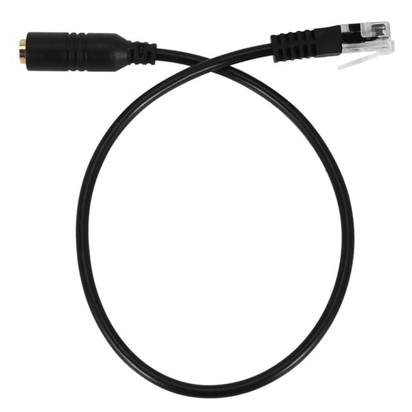 Headsetadapter 3,5 mm telefonheadset til RJ9-adapterkabel Nem opsætning Ledning