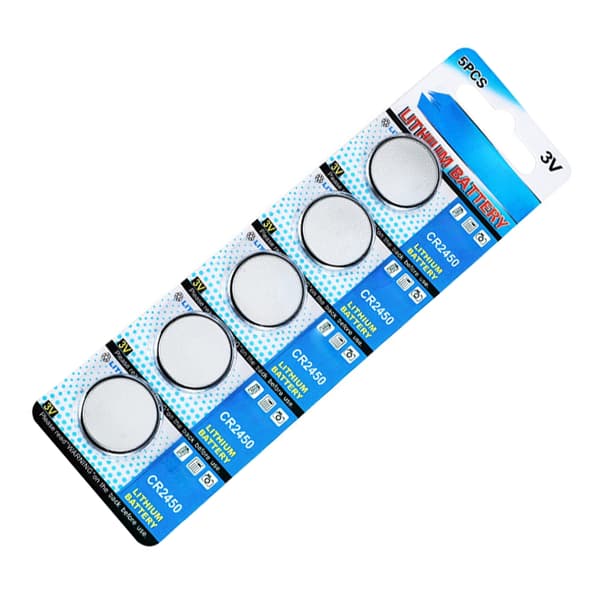 CR2450 3V Litium Knapcellebatterier for Konsistent Strøm i Elektroniske Enheder