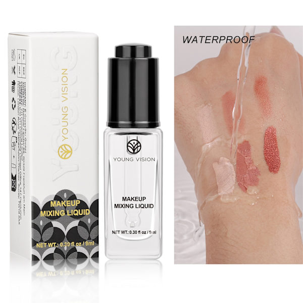 Få den perfekte finishen med Makeup Blending Liquid 9ml Langvarig for kvinner