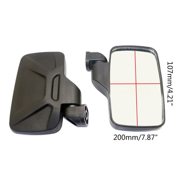 Store justerbare UTV 1,75\" 2\" klemme side senter bakspeil