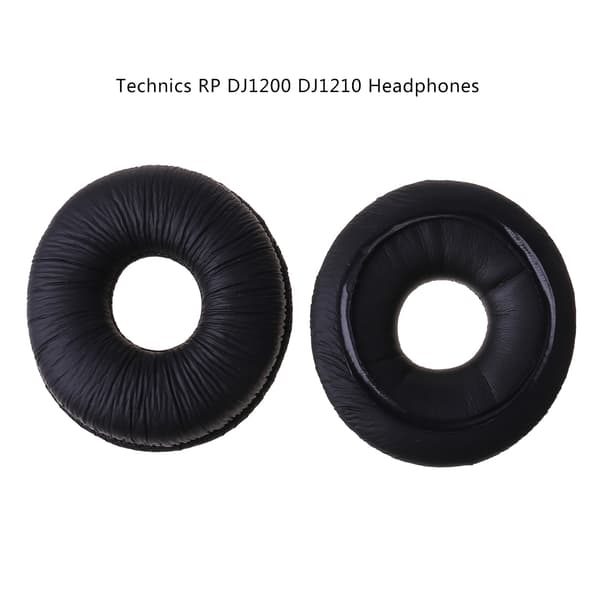 Erstatningsøreputer Øreputer Puter Demping For Technics RP DJ1200 DJ1210 Hodetelefoner