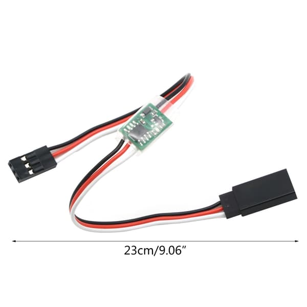Langsomt servomodul - 5V-6V til RC-modellegetøj - Hastighedsreducer 5V til 6V