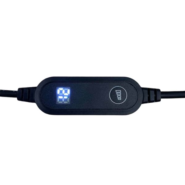 USB5V3A til DC5525 Boost-kabel med strømdisplay for systemkamera og lys