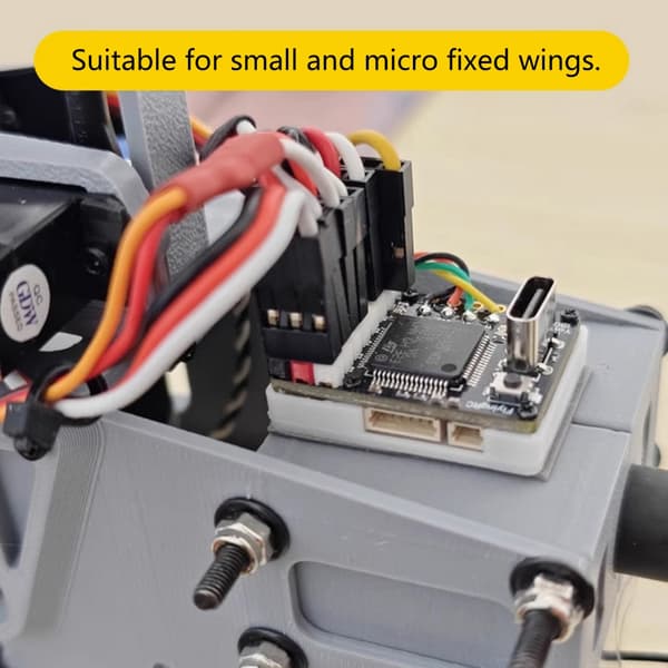 Mini flygekontroller for fastvingede fly F4 Wing Mini MK1 for droner og fly