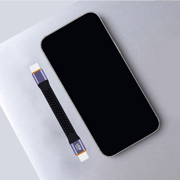 USB4.0 Kort Kabel USB C til USB C Forbindelse 100W Opladning, 40Gbps Overførsel