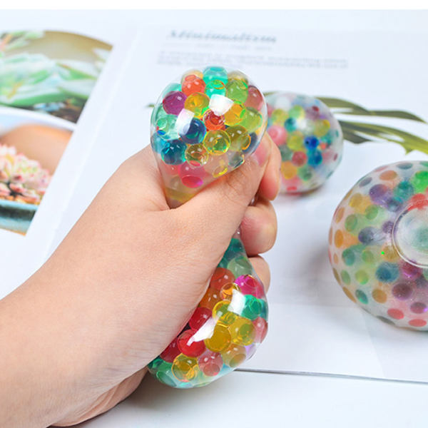 1 st Vent Ball Toy Squeeze Bubble Fidget Sensorisk Dekompressionsboll