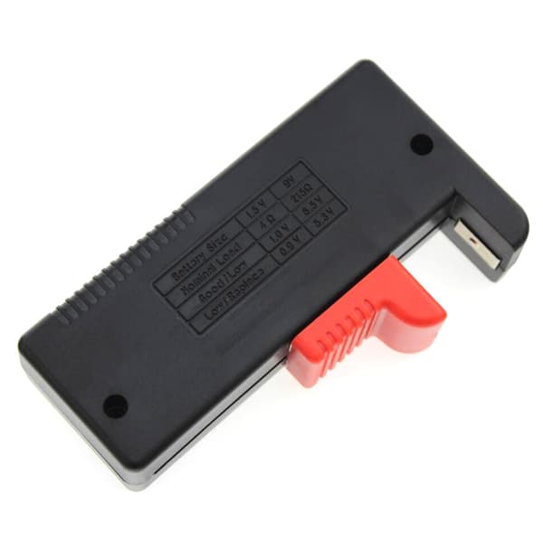 Universal Batteritester for AA AAA 9V 1.5V Knappcellebatterier
