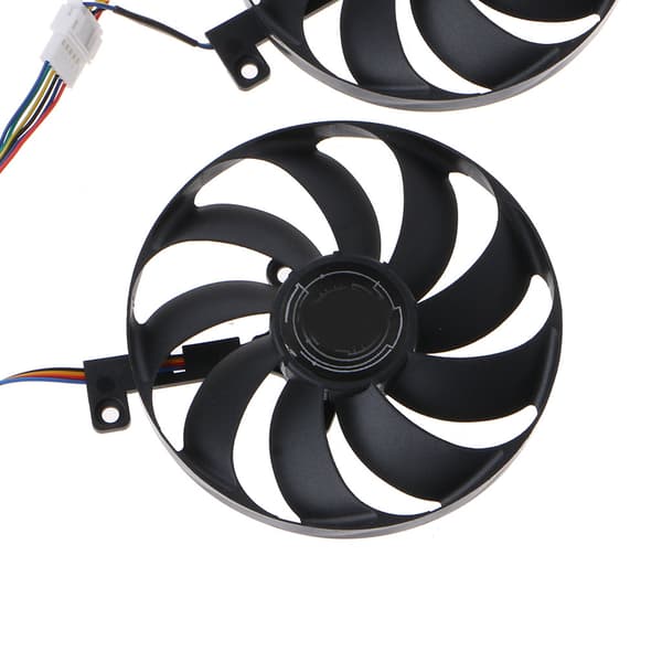 3 stk. 88MM VGA grafikkort køleventilator 7Pin 12V 0.5A til ROG STRIX RTX 2080