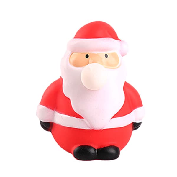Söt julleksak tomte älg snögubbe form antistress klämleksak